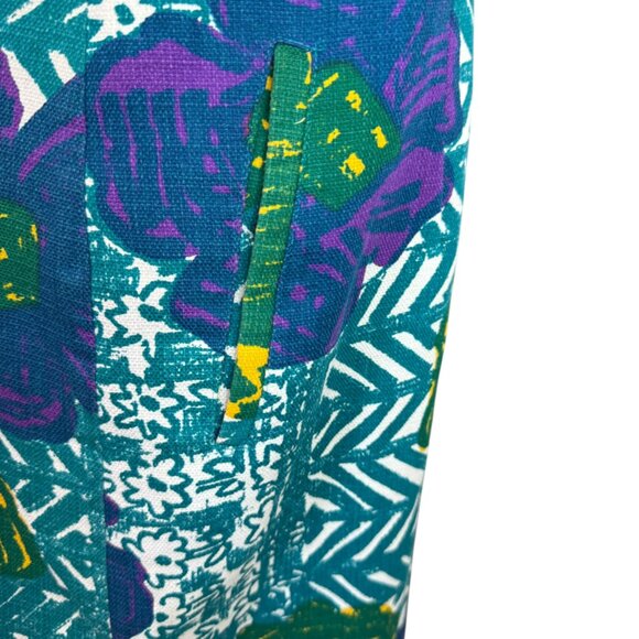 Anthropologie Vanessa Virginia Boho Floral Shift Dress Size 6 Sleeveless - Picture 4 of 12